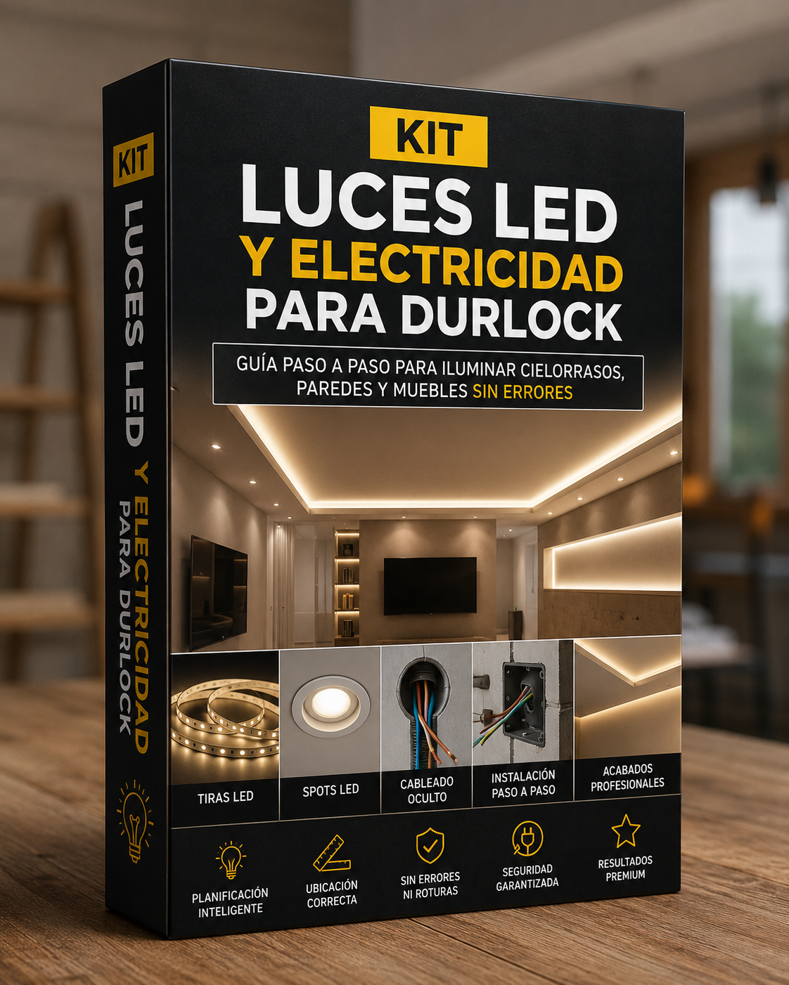 KIT LUCES LED Y ELECTRICIDAD PARA DURLOCK Taller en casa