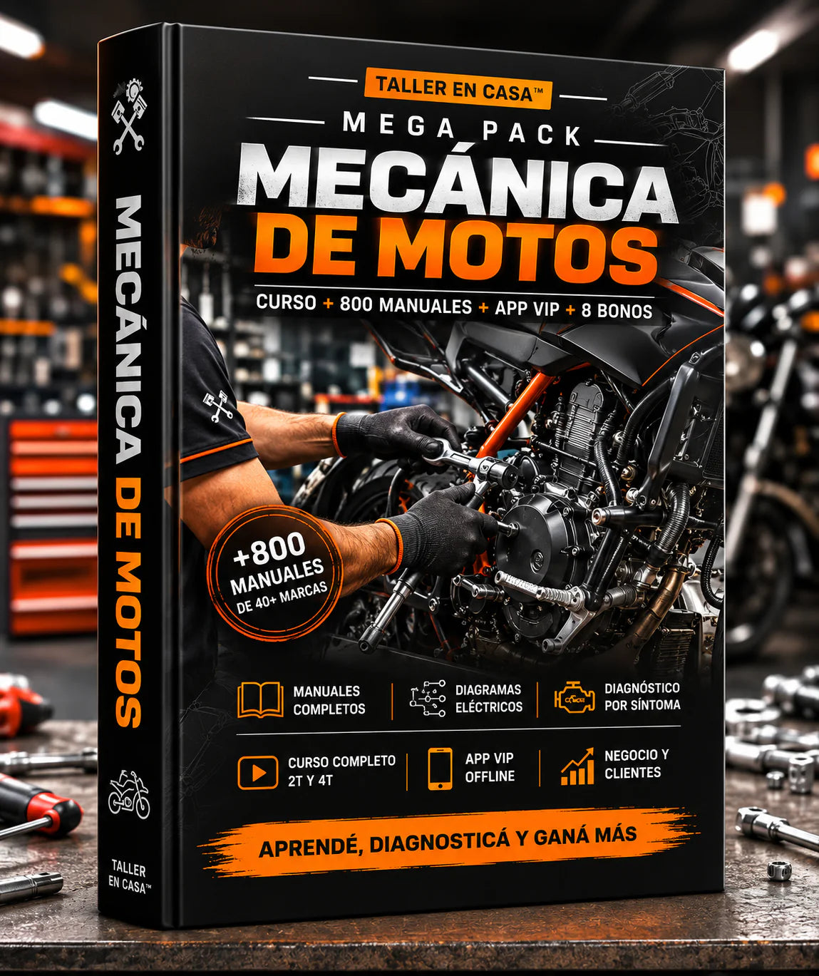 Taller en Casa™ — Mega Pack Mecánica de Motos Taller en Casa