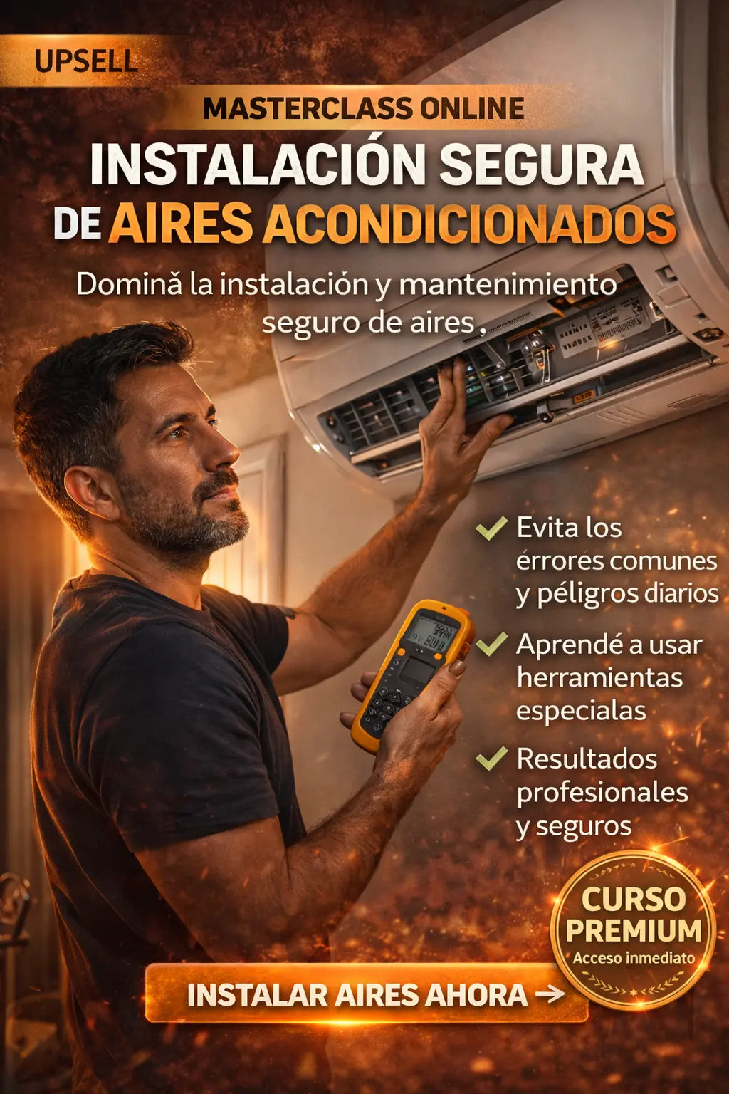 MASTERCLASS AIRES ACONDICIONADOS Taller en casa