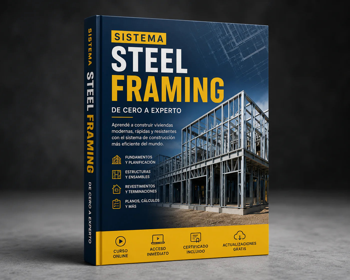 STEELFARMING (SISTEMA CON VIDEOS + 200 PLANOS + 8 BONUS + APP IA) Taller en casa