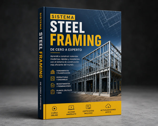 STEELFARMING (SISTEMA CON VIDEOS + 200 PLANOS + 8 BONUS + APP IA) Taller en casa